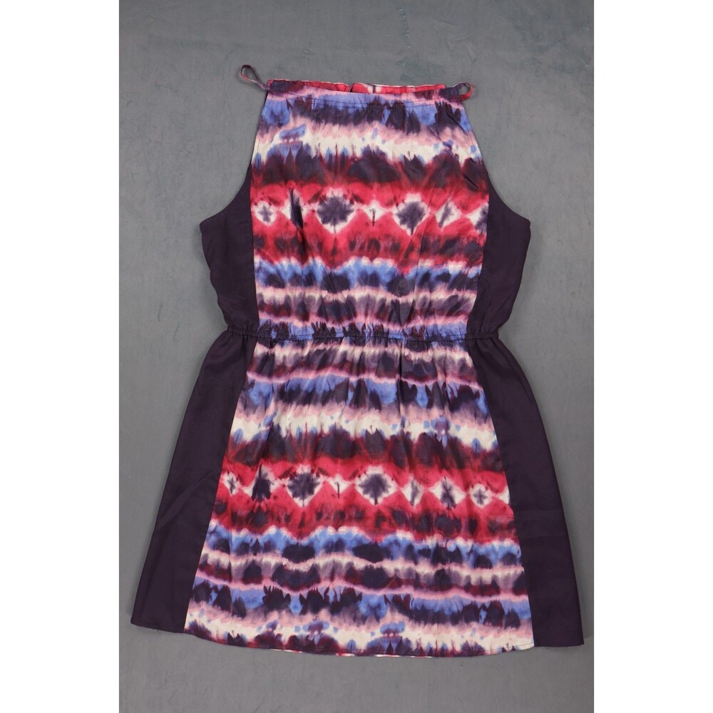 Romeo And Juliet Couture Womens Large Tie Dye Sleeveless Romper Elastic Waist